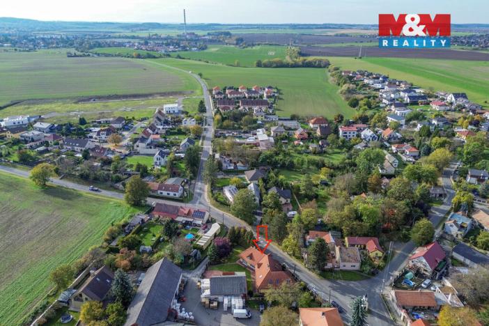 Prodej rodinného domu, Veleň - Mírovice, Na návsi, 478 m2