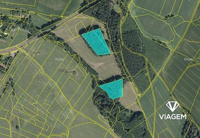 Prodej podílu lesa, Pustá Kamenice, 2849 m2