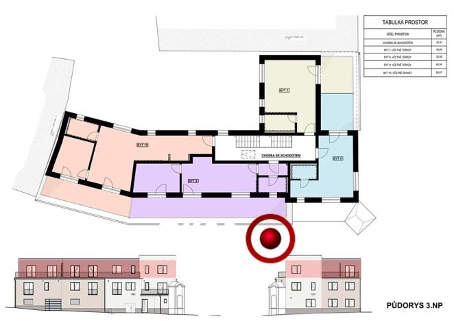 Prodej bytu 2+kk, Ivančice, 50 m2