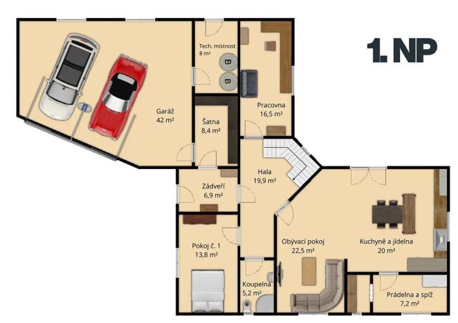 Prodej rodinného domu, Plzeň, Rekreační, 279 m2