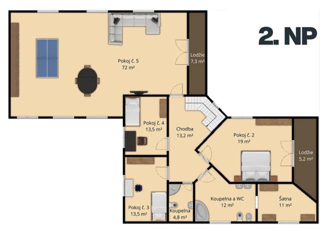 Prodej rodinného domu, Plzeň, Rekreační, 279 m2