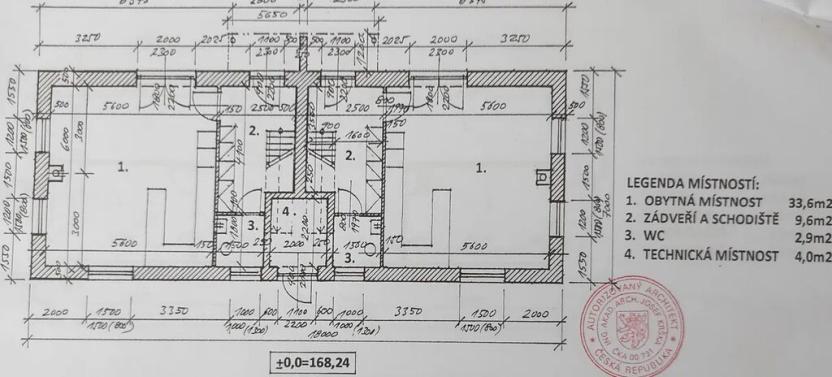 Pronájem rodinného domu, Záryby, 94 m2