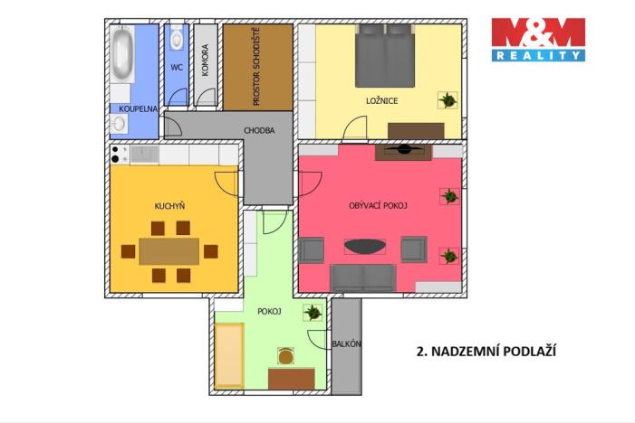 Prodej rodinného domu, Bílé Podolí - Zaříčany, 166 m2