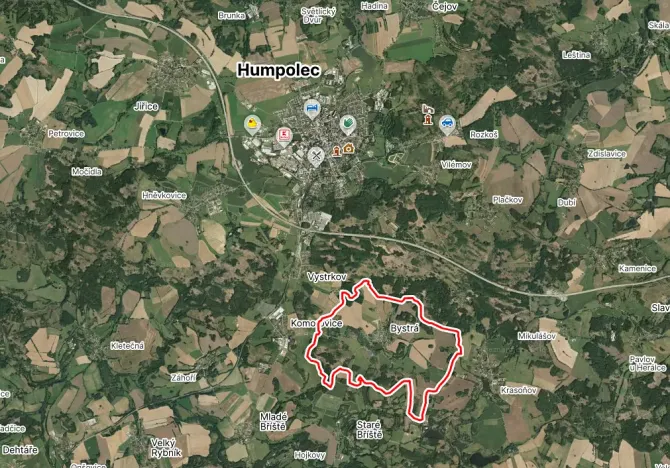 Prodej pozemku pro bydlení, Bystrá, 962 m2