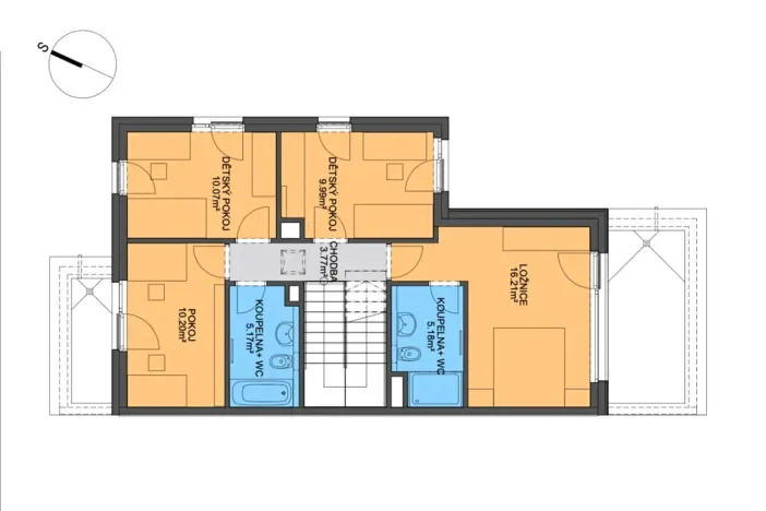 Prodej rodinného domu, Praha - Horní Počernice, Krotitelů, 147 m2