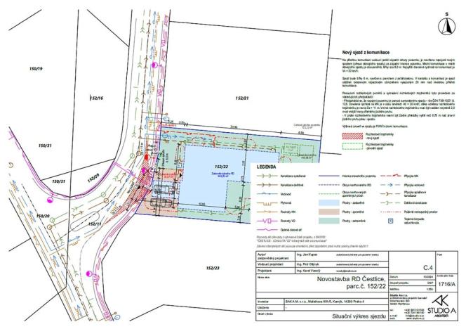 Prodej pozemku pro bydlení, Čestlice, 722 m2