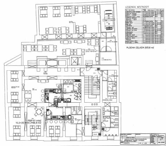 Pronájem restaurace, Praha - Smíchov, Radlická, 488 m2