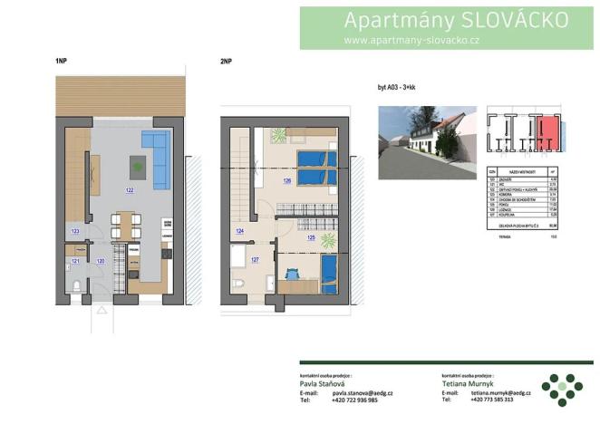 Prodej rodinného domu, Skalka, 93 m2