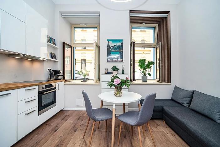 Prodej bytu 1+kk, Praha - Žižkov, Přibyslavská, 26 m2