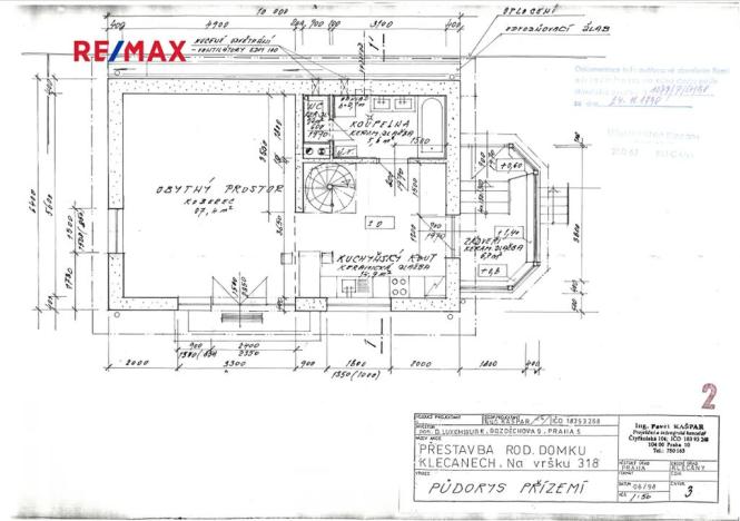 Prodej rodinného domu, Klecany, Na vršku, 120 m2