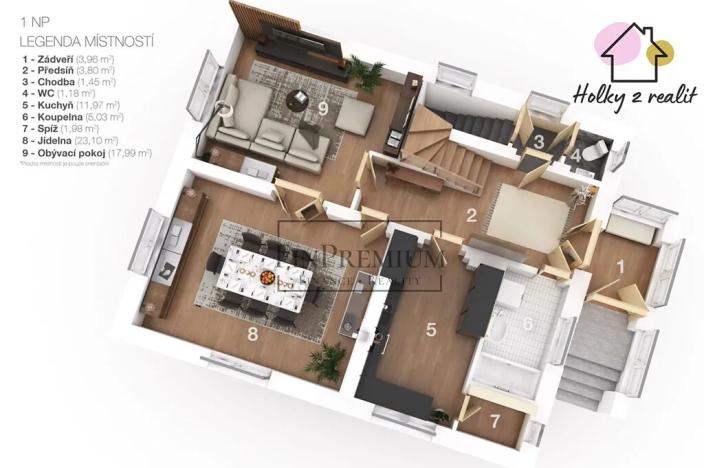 Prodej vily, Praha - Braník, Branická, 220 m2