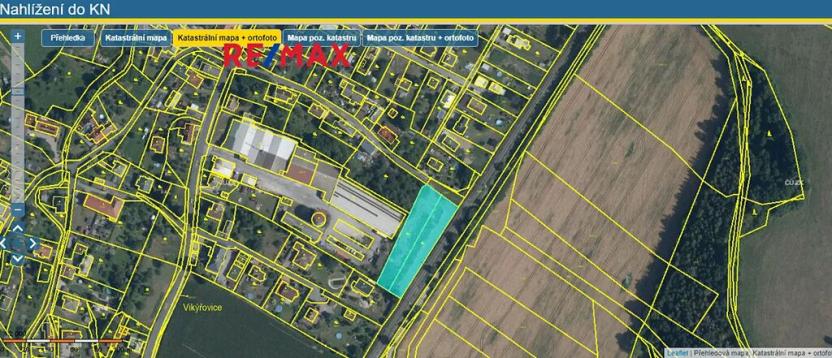 Pronájem zahrady, Vikýřovice, 2970 m2