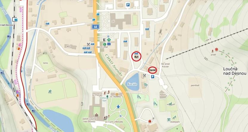 Prodej bytu 2+1, Loučná nad Desnou, 63 m2