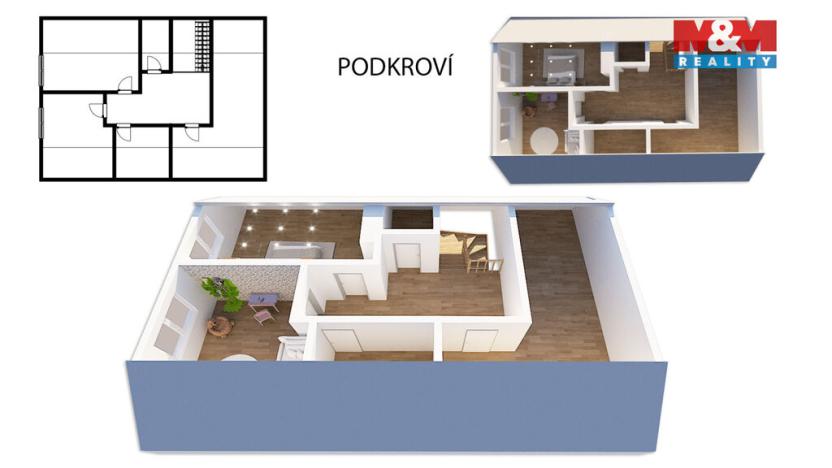 Prodej rodinného domu, Staré Město, Za Radnicí, 85 m2
