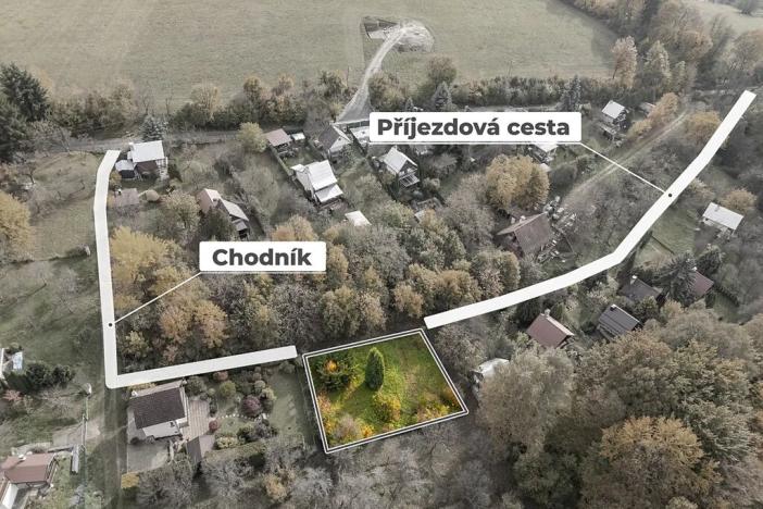 Prodej zahrady, Horní Lhota, 530 m2