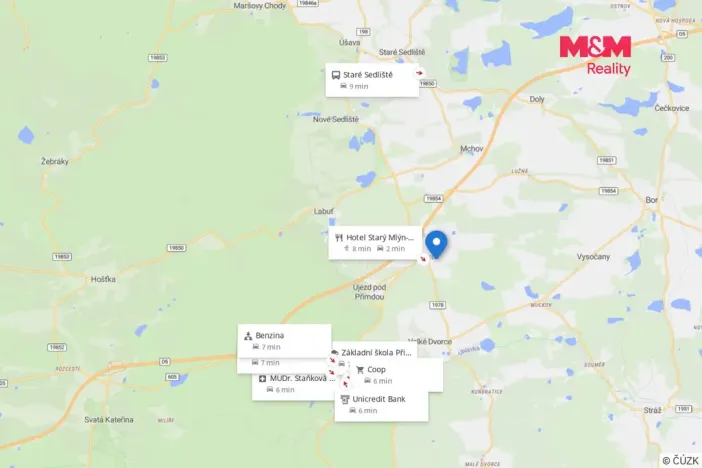 Prodej komerčního pozemku, Přimda - Mlýnec, 238031 m2