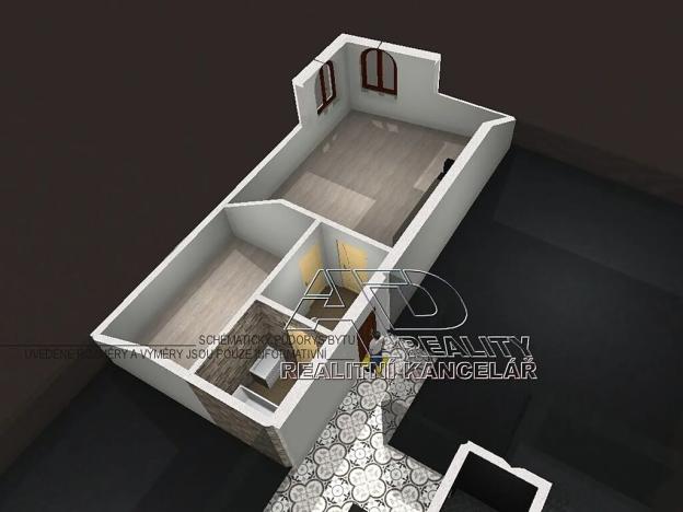 Pronájem bytu 2+kk, České Budějovice, Fráni Šrámka, 59 m2