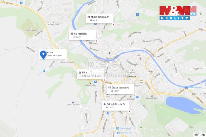 Prodej pozemku pro bydlení, Žamberk, 600 m2