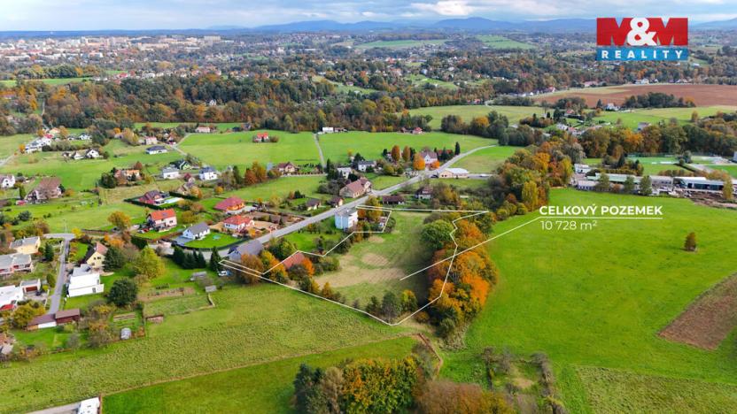Prodej pozemku pro bydlení, Havířov - Dolní Datyně, 10728 m2