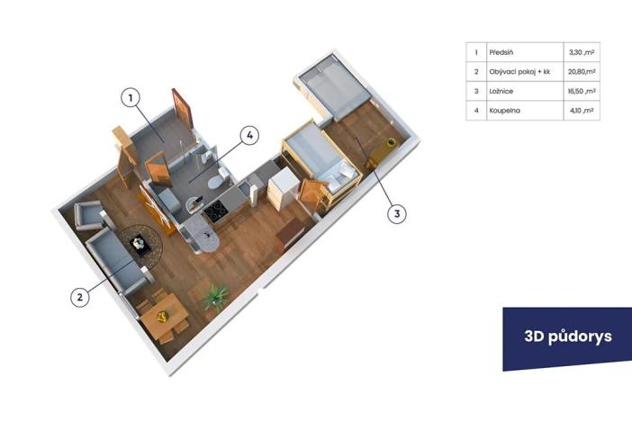 Prodej bytu 2+kk, Praha - Vinohrady, Londýnská, 45 m2