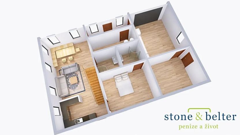 Prodej rodinného domu, Stožec, 211 m2