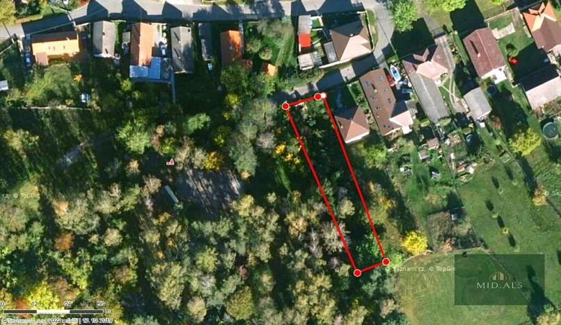 Prodej pozemku pro bydlení, Újezd, 798 m2