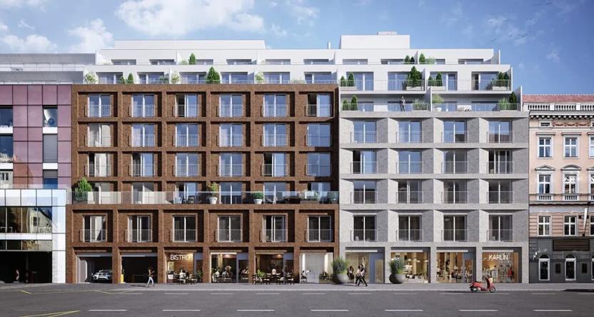 Pronájem bytu 3+kk, Praha - Karlín, Karlínské náměstí, 70 m2