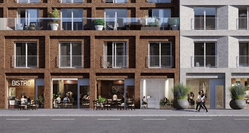 Pronájem bytu 3+kk, Praha - Karlín, Karlínské náměstí, 70 m2