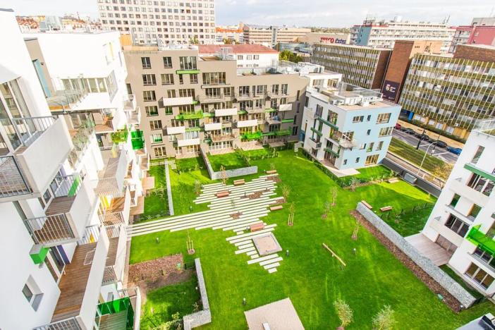 Pronájem bytu 1+kk, Praha - Vršovice, Archangelská, 40 m2