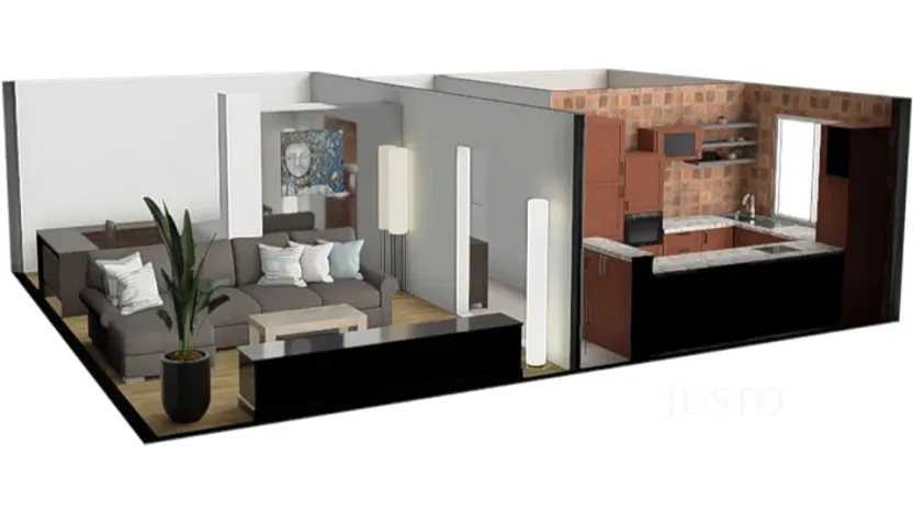 Pronájem bytu 1+1, Písek, Smetanovo nám., 55 m2