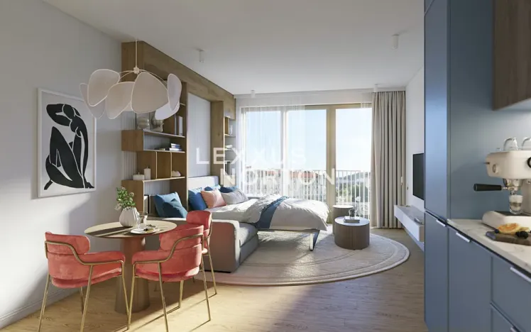 Prodej bytu 1+kk, Praha - Smíchov, Nádražní, 32 m2