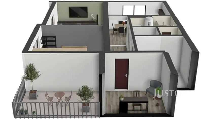 Prodej bytu 2+1, Písek, Na Rozmezí, 90 m2