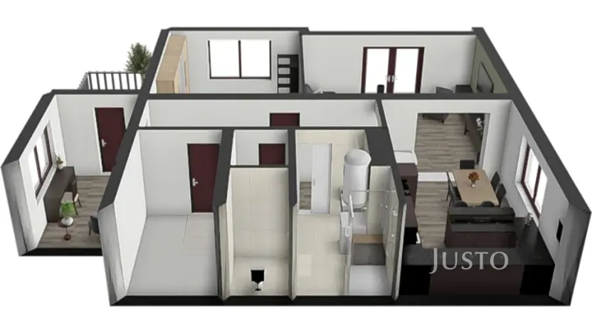 Prodej bytu 2+1, Písek, Na Rozmezí, 90 m2