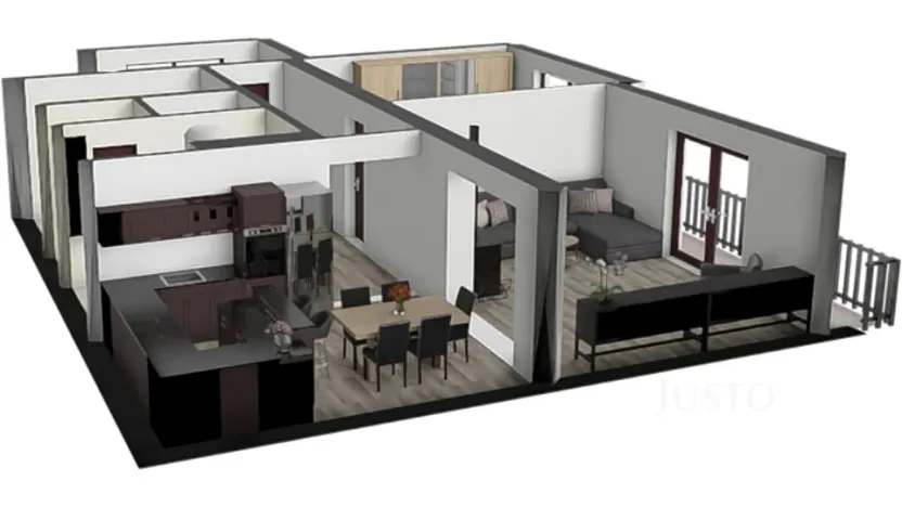 Prodej bytu 2+1, Písek, Na Rozmezí, 90 m2