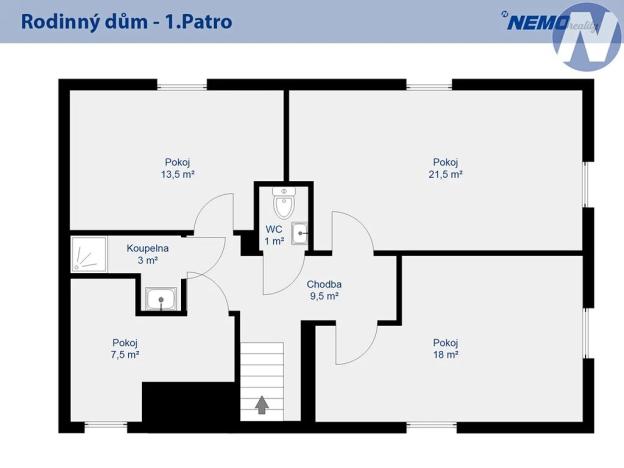 Prodej rodinného domu, Záblatí, 152 m2