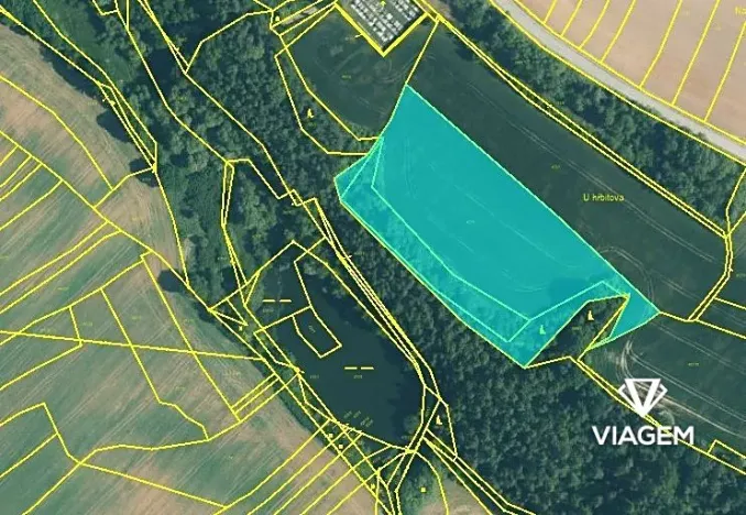 Prodej podílu lesa, Dobříč, 1683 m2