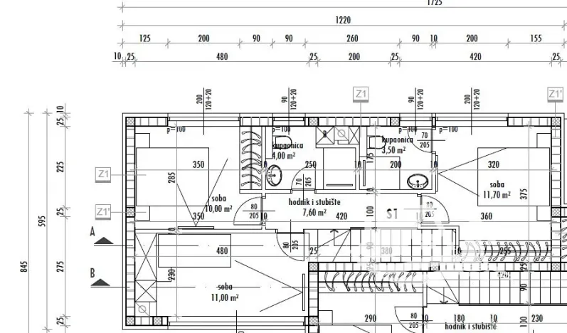 Prodej bytu 4+kk, Privlaka, Chorvatsko, 94 m2