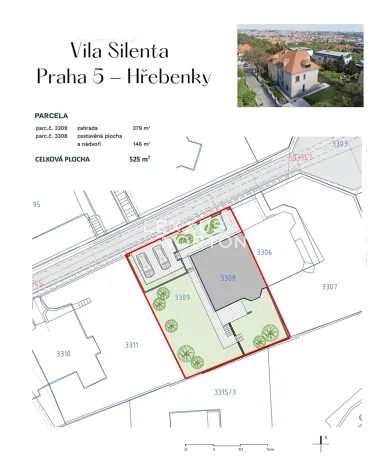 Prodej vily, Praha - Smíchov, Tichá, 340 m2