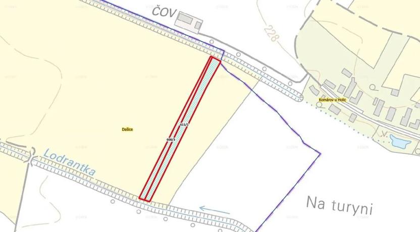 Prodej louky, Dolní Roveň, 5720 m2