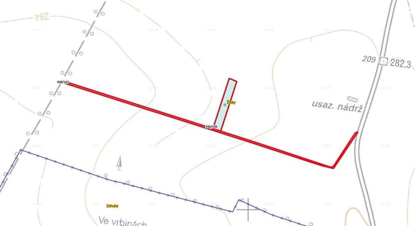 Prodej pole, Žleby, 2099 m2