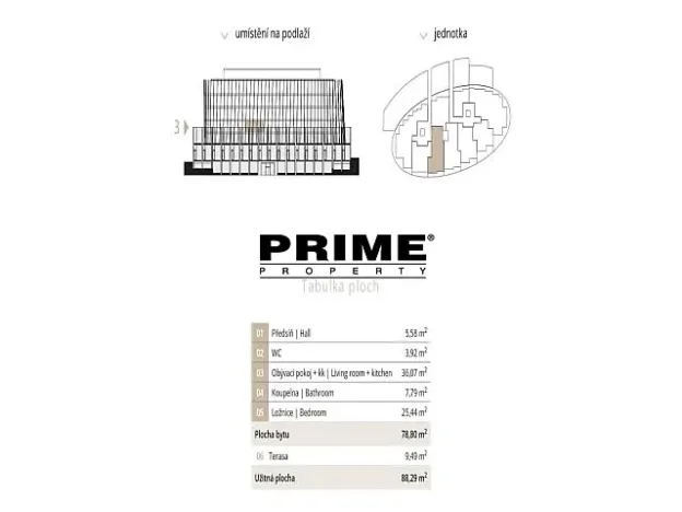 Pronájem bytu 2+kk, Praha - Smíchov, Holečkova, 79 m2