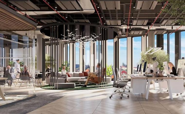 Pronájem kanceláře, Praha - Nové Město, Na Florenci, 1581 m2