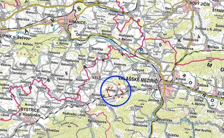 Prodej pole, Police, 51014 m2