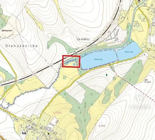 Prodej podílu lesa, Starý Jičín, 946 m2