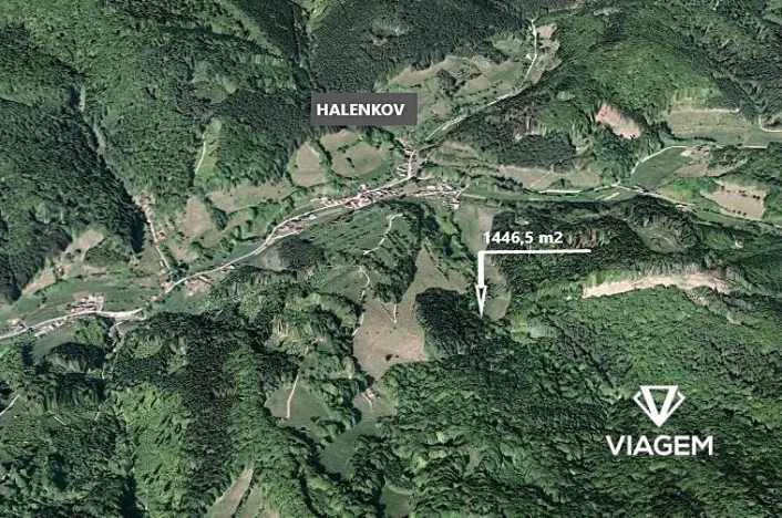 Prodej podílu lesa, Halenkov, 363 m2