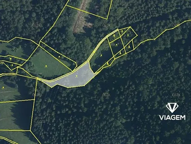 Prodej podílu lesa, Halenkov, 363 m2