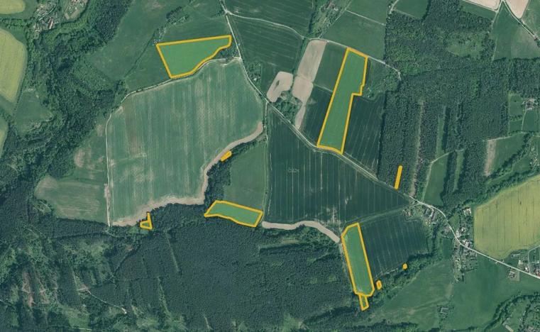 Prodej pole, Slabčice, 77267 m2