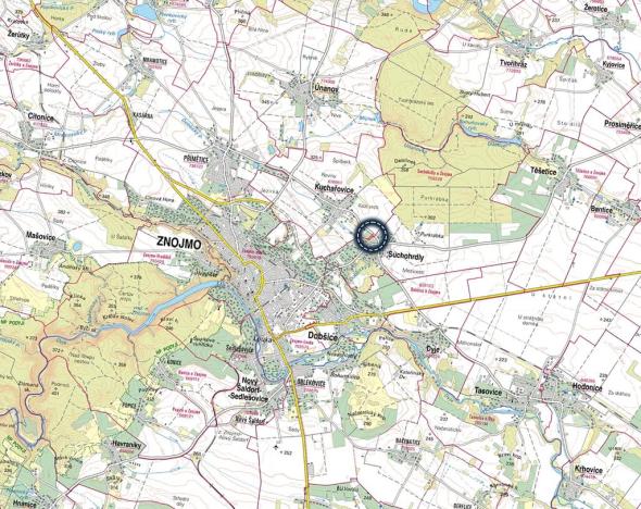 Prodej pole, Kuchařovice, 1284 m2