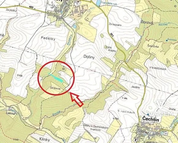 Prodej lesa, Kouty, 5020 m2