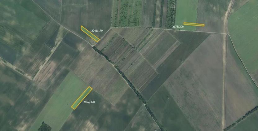 Prodej pole, Hrušky, 15254 m2